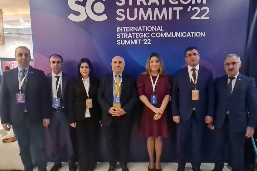 Azərbaycan nümayəndə heyəti Beynəlxalq Strateji Kommunikasiya Sammitində iştirak edir