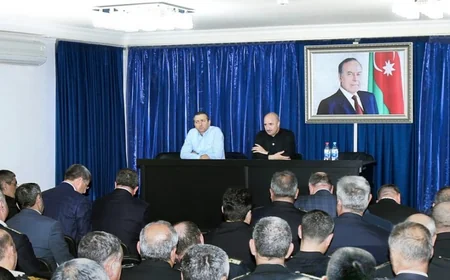 Azərbaycan Xəzər Dəniz Gəmiçiliyində Xəzər Dəniz Neft Donanmasının dənizçiləri ilə görüş keçirilib