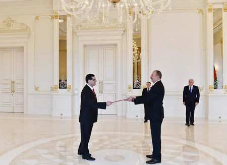 President Ilham Aliyev received credentials of new Turkish ambassador - UPDATED