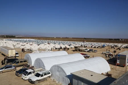Türkiyə Suriyalı qaçqınlar üçün yeni çadır şəhərciyi yaradır