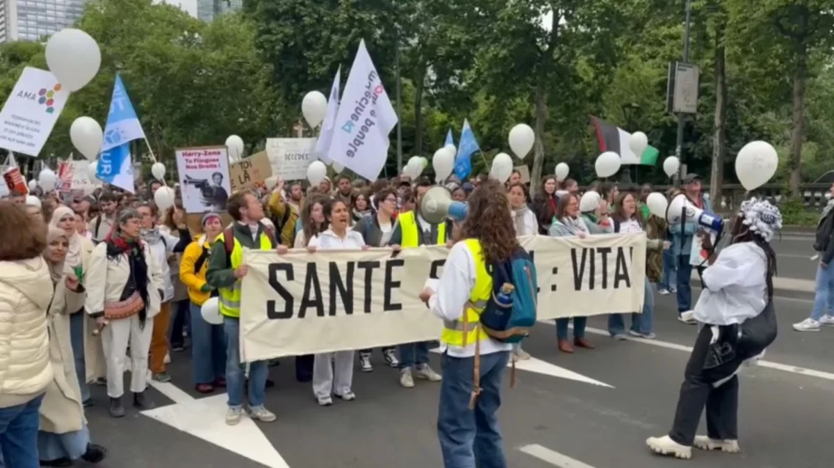 Belçikada qənaət tədbirlərinə qarşı nümayiş keçirilib