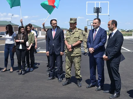 28 May - Respublika Günü münasibətilə Silahlı Qüvvələrdə silsilə tədbirlər keçirilib