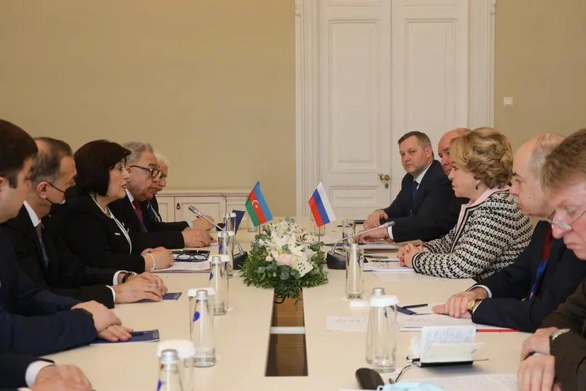 Matviyenko: Rusiya və Azərbaycanın əlaqələri strateji müttəfiqlik səviyyəsindədir