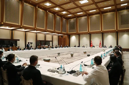 Ərdoğan Beşiktaşı qəbul etdi