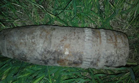 Goranboyda top mərmisi tapılıb