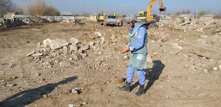 Ağcabədidə tank əleyhinə mina tapılıb