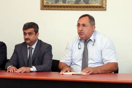 Avropa çempionatından qayıdan cüdo üzrə Azərbaycan millisi ilə görüş keçirilib