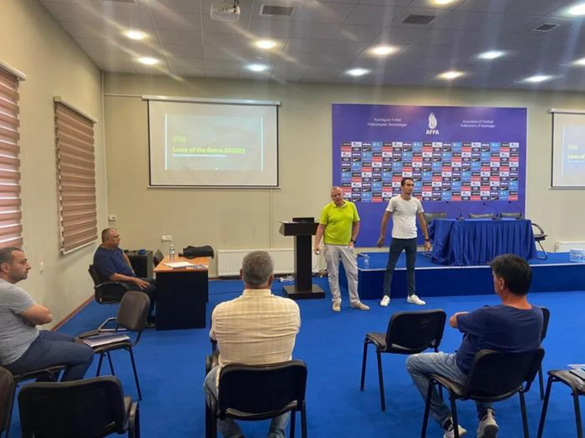 AFFA nümayəndələri və hakim-inspektorlar üçün seminar keçirilib