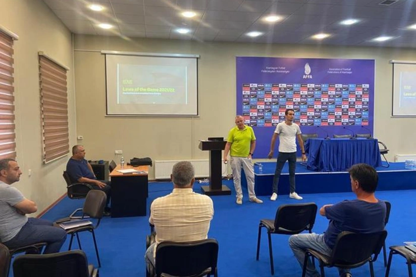AFFA nümayəndələri və hakim-inspektorlar üçün seminar keçirilib