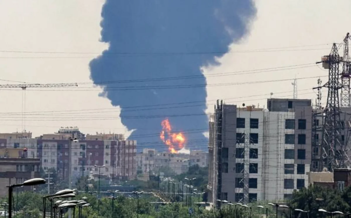 Израиль атаковал военные цели одновременно в четырех районах Ирана