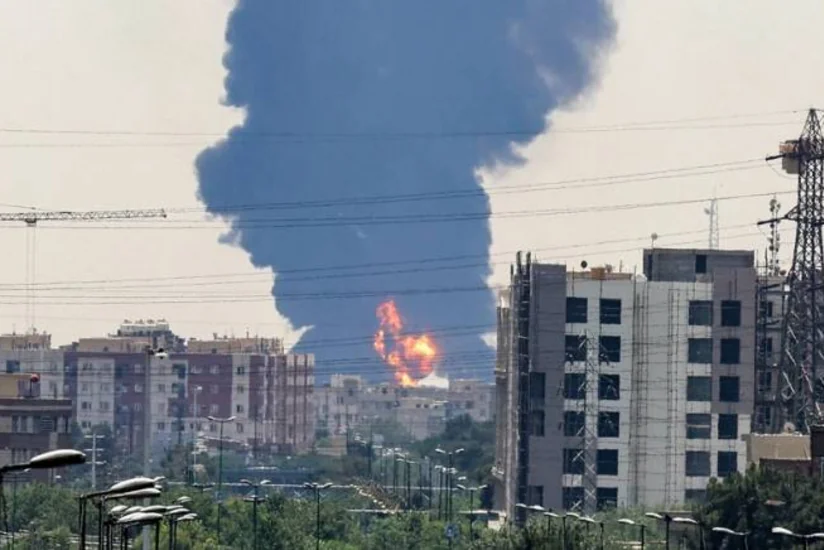 Израиль атаковал военные цели одновременно в четырех районах Ирана