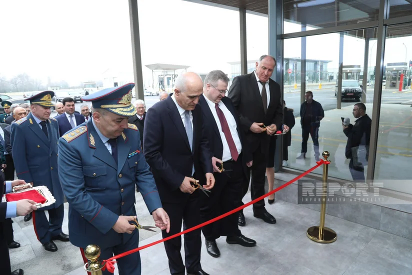 На азербайджано-российской границе состоялось открытие КПП Ханоба