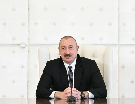 Президент Ильхам Алиев принял членов сборной Азербайджана по мини-футболу