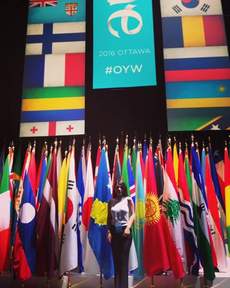 Azərbaycanlı gənc Ottavada 7-ci Beynəlxalq “One Young World” sammitində iştirak edib