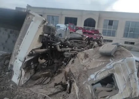 DYP Şəmkirdə baş verən ağır yol qəzası ilə bağlı görüntüləri yayıb