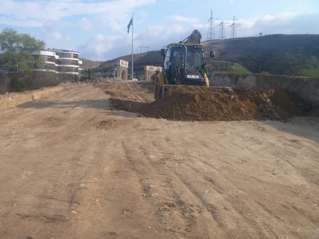 Azərbaycanın tarixi körpüsü bərpa olunur - FOTO