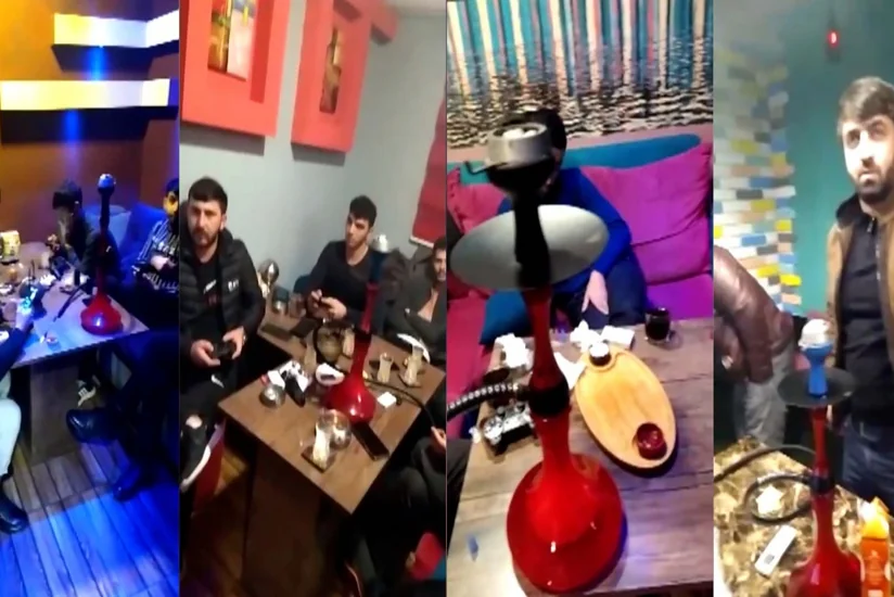 Bakıda qəlyana görə çay evinin sahibi cərimələnib