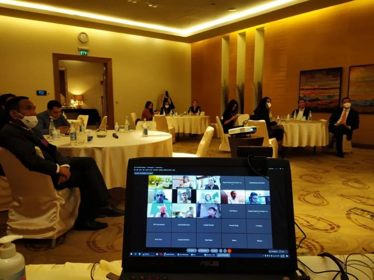 Webinar on Garments Industry organised by the Embassy of India