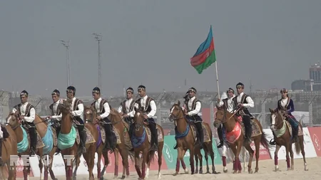 Azərbaycan süvariləri Türkiyədə Qarabağ atları ilə nümunəvi çıxışlar edib - FOTO - VİDEO