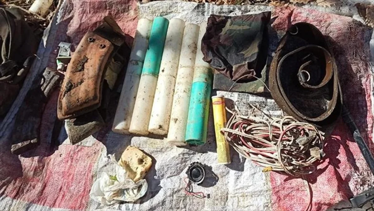 В Турции уничтожены убежища террористов