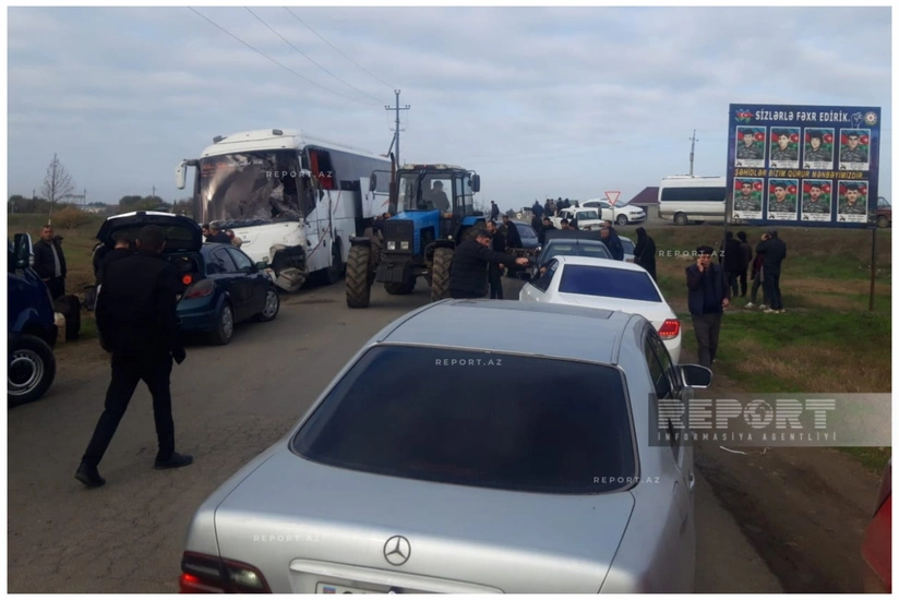 В Билясуварском районе произошло тяжелое ДТП