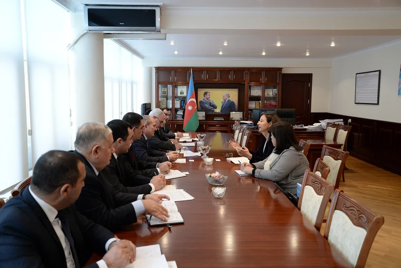 DSK-nın sədri FAO-nun Azərbaycan üzrə Tərəfdaşlıq və Əlaqələndirmə ofisinin rəhbəri ilə görüşüb
