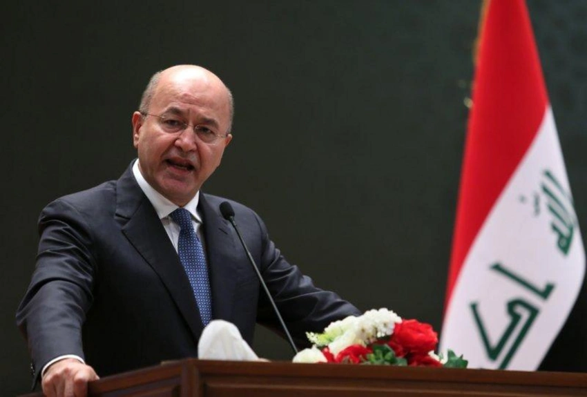 İraqın dövlət başçısı Prezident İlham Əliyevə təbrik məktubu göndərib