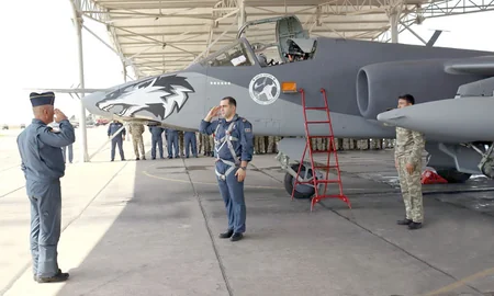 Test flights of Azerbaijan's Su-25 ML 'Lachin' aircraft conducted