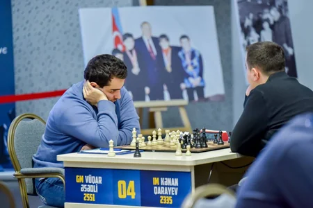 Şahmat üzrə kişilər arasında Azərbaycan çempionatında ilk 1/8 finalçılar məlum olub