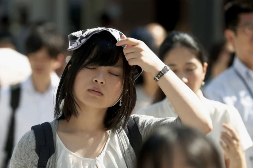 Yaponiyada kəskin istilər səbəbindən minlərlə insan xəstəxanaya yerləşdirilib