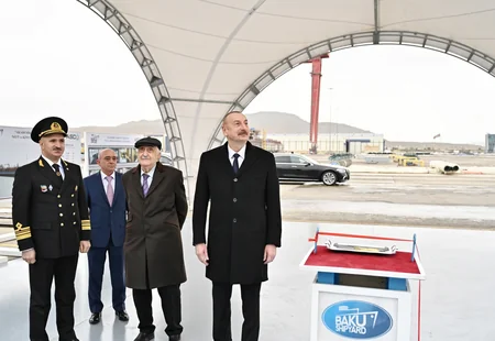“Academician Khoshbakht Yusifzade” tanker commissioned. President Ilham Aliyev attends ceremony - UPDATED
