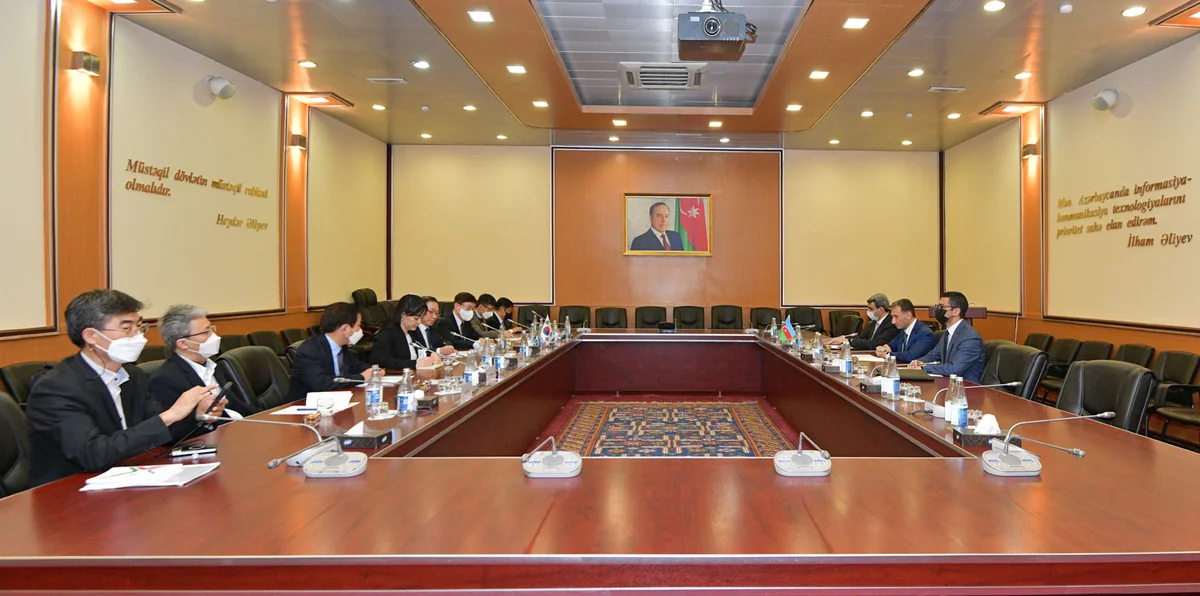Qarabağdakı layihələrdə Koreya şirkətlərinin iştirakı müzakirə olunub