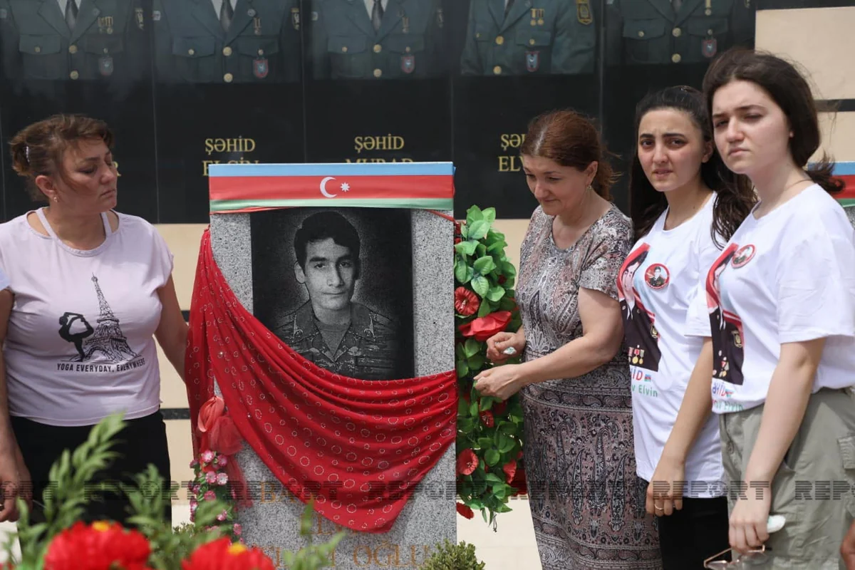 Şəhidin doğum günü məzarı önündə qeyd olunub - VİDEO - YENİLƏNİB