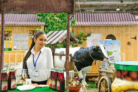 Bakıda XXI Azərbaycan Beynəlxalq Qida Sənayesi Sərgisi - FOTOREPORTAJ