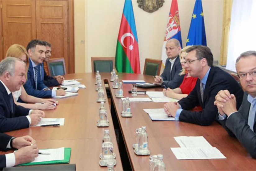 Премьер-министр Сербии встретился с главой азербайджанской компании