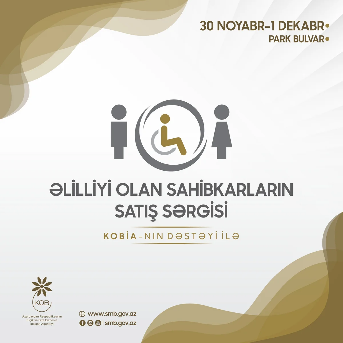 Bakıda Beynəlxalq Əlillər Gününə həsr olunmuş satış sərgisi keçiriləcək