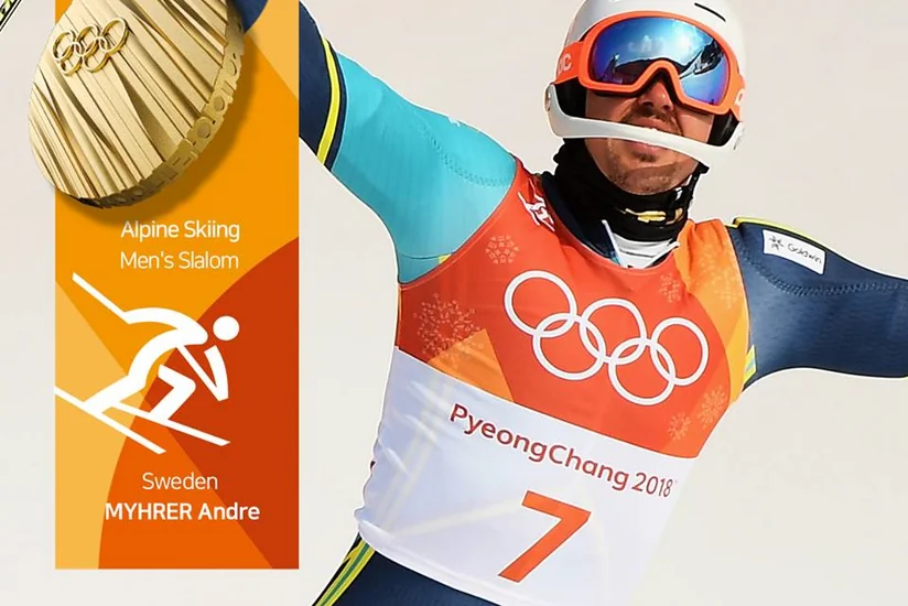 Pxençxan-2018: Azərbaycan idmançısının da mübarizə apardığı slalom yarışında qalib müəyyənləşib