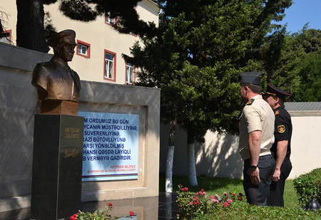Делегация Казахстана посетила Управление военной полиции министерства обороны