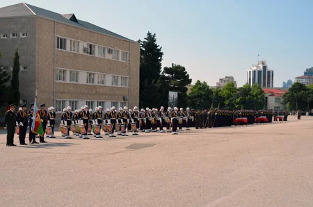 Cəmşid Naxçıvanski adına Hərbi Liseyin məzunlarının buraxılışı keçirilib
