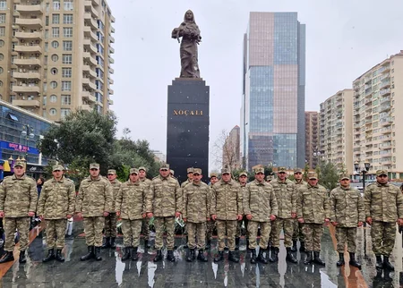 Azərbaycan Ordusunda Xocalı soyqırımının 31-ci ildönümü ilə əlaqədar silsilə tədbirlər keçirilib