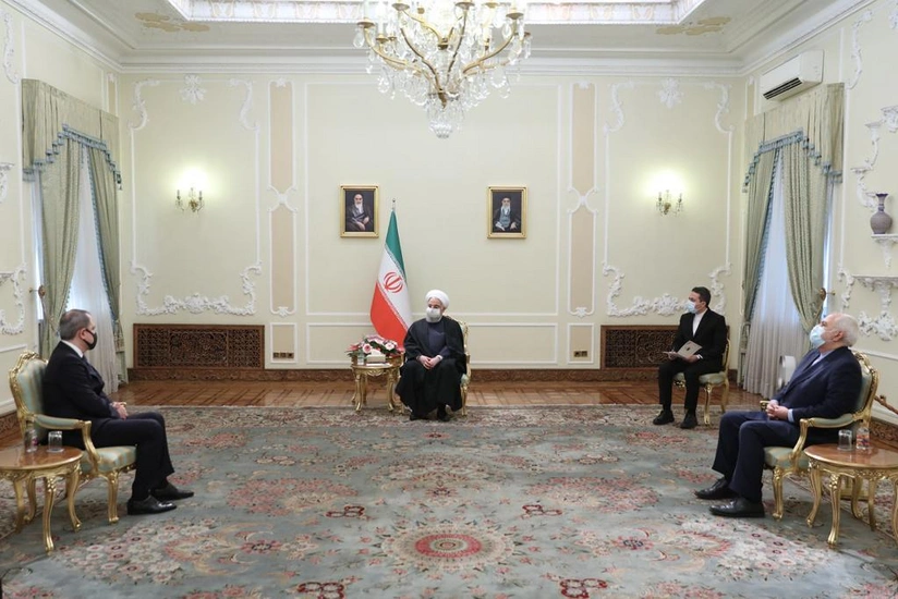 XİN Ceyhun Bayramovun Həsən Ruhani ilə görüşünə dair məlumat yaydı