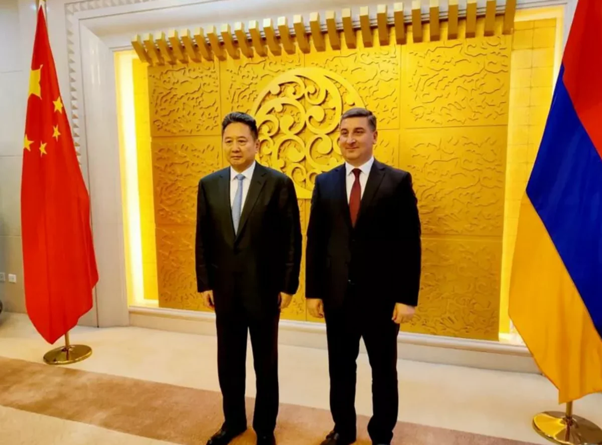 Armenia, China soon to conclude agreements in transport sector