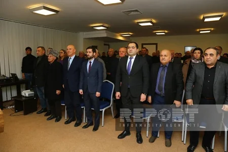 Gürcüstanda Xalq şairi Zəlimxan Yaqubun xatirəsi anılıb