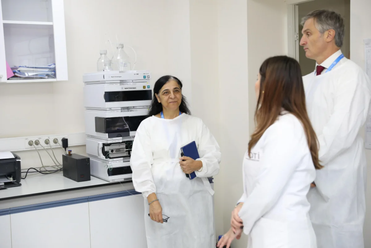 Çadia Vannu: “AQTİ-də olan laboratoriyalar müasir standartlara tam uyğundur”