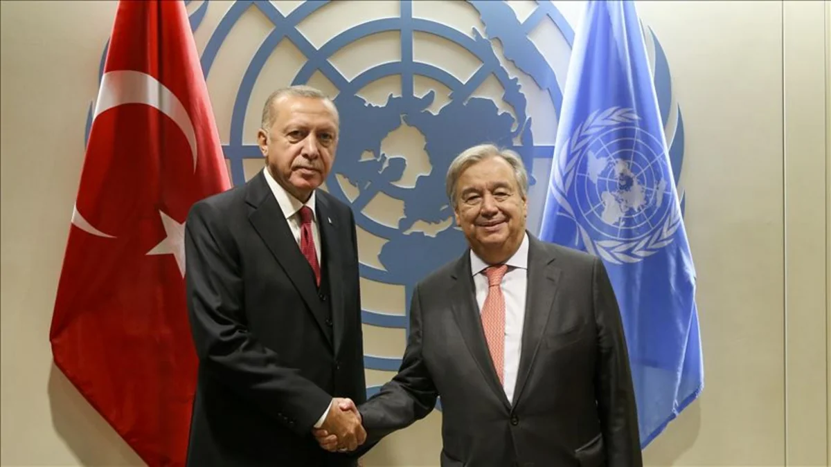 BMT Baş katibi Ərdoğanla Ukraynadakı vəziyyəti müzakirə edib