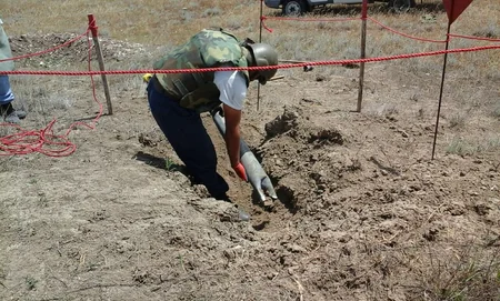 ​ANAMA top mərmiləri və tank əleyhinə mina aşkar edib