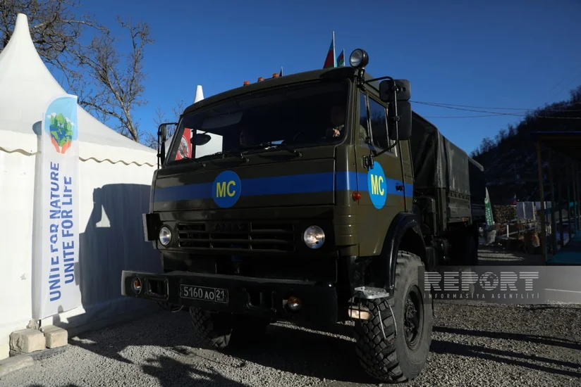 По дороге Ханкенди-Лачын за день беспрепятственно проехали 78 автомобилей РМК