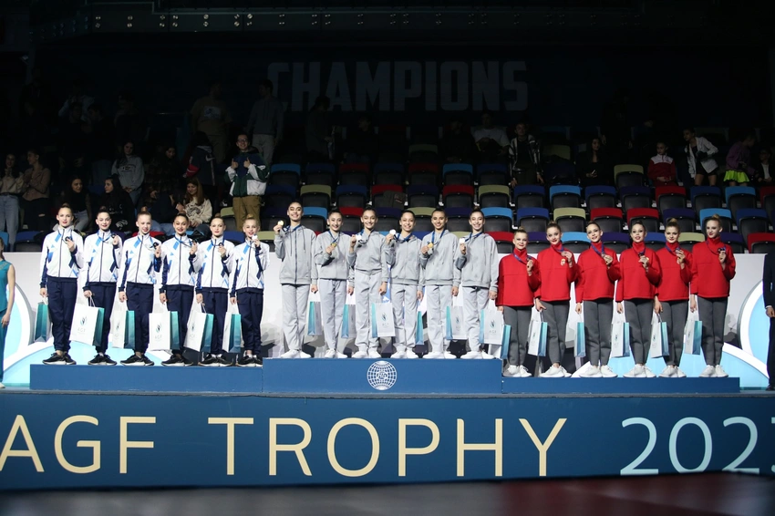 Azərbaycanın qrup komandası Bakıdakı AGF Trophy turnirində qızıl medal qazanıb