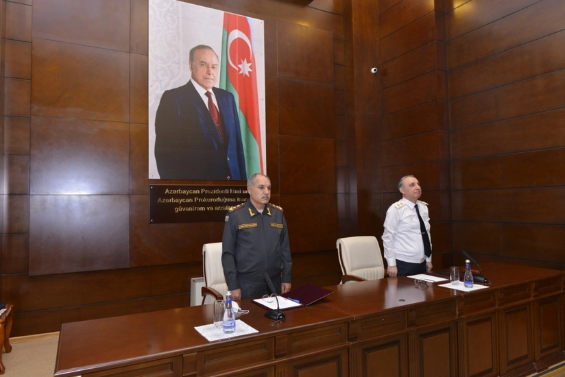 Silahlı Qüvvələr Günü münasibətilə Hərbi Prokurorluqda tədbir keçirilib