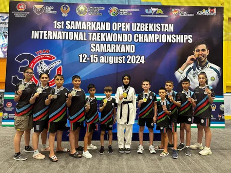 Azərbaycan taekvondoçuları Özbəkistanda 12 medal qazanıblar